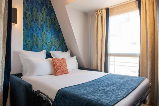 استوديو بسرير كوين، Hotel Yllen Eiffel 2/6