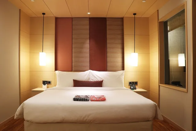 غرفة ديلوكس بسرير كوين، Asia Pacific Hotel Beitou 2/5