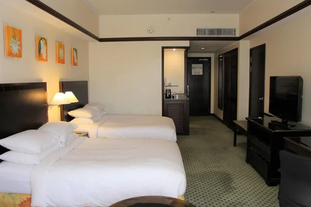 غرفة ديلوكس بسرير مزدوج، Miri Marriott Resort And Spa 1/6