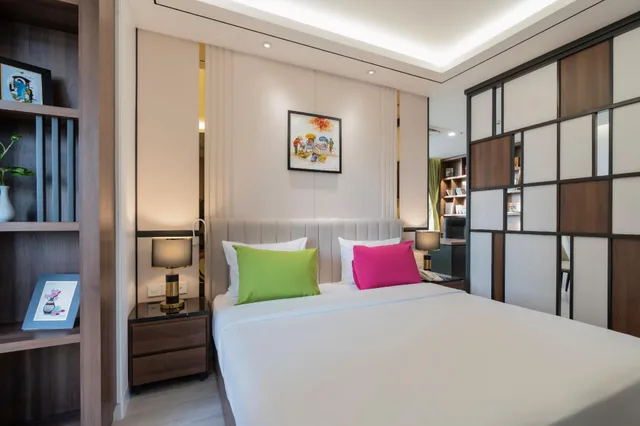 جناح جونيور بانورامي بإطلالة على المدينة، G8 Center Hotel Saigon 3/3