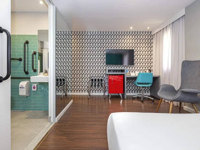 شقة بسرير مزدوج لذوي الإعاقة، Mercure Sao Paulo Vila Olimpia 7/10