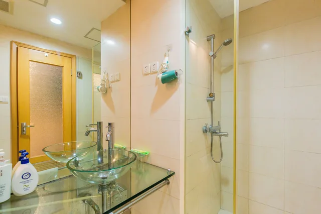 غرفة عائلية بسريرين كوين، Mayson Shanghai Zhongshan Park Serviced Apartment 7/7