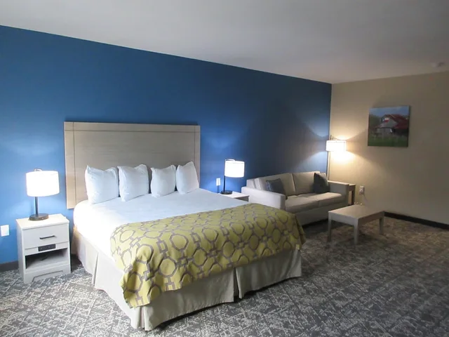 جناح بسرير كينج مع أريكة لذوي الإعاقة، Best Western Decatur Inn 1/2
