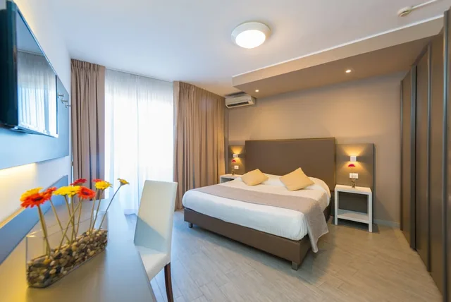 غرفة سوبيريور بسريرين منفصلين بإطلالة على المدينة بشرفة، Hotel Bel 3 2/10