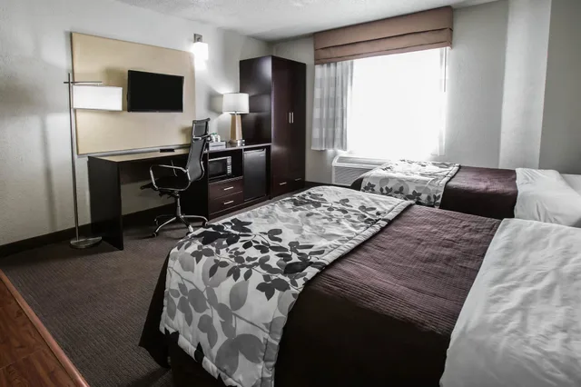 غرفة قياسية بسريرين مزدوجين، Sleep Inn Rockford I-90 3/4