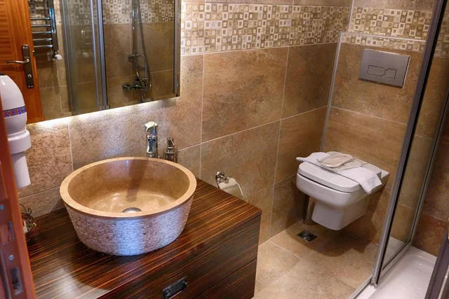 غرفة ديلوكس ثلاثية بإطلالة جزئية على البحر، Mytra Hotel 9/10