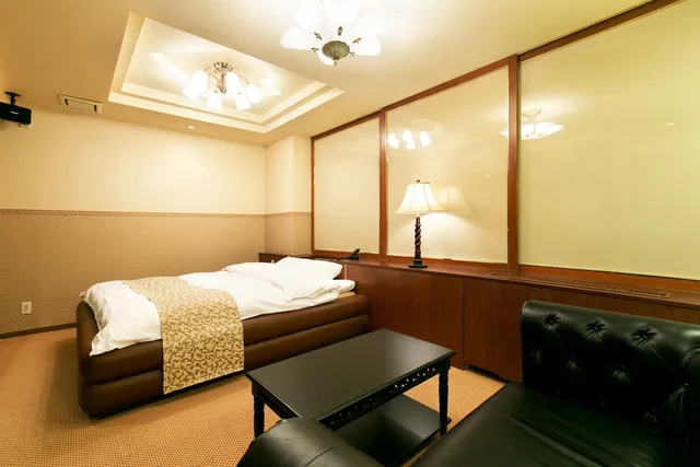 غرفة قياسية بسرير كينج، Hotel Luna Sennan - Adult Only 4/4