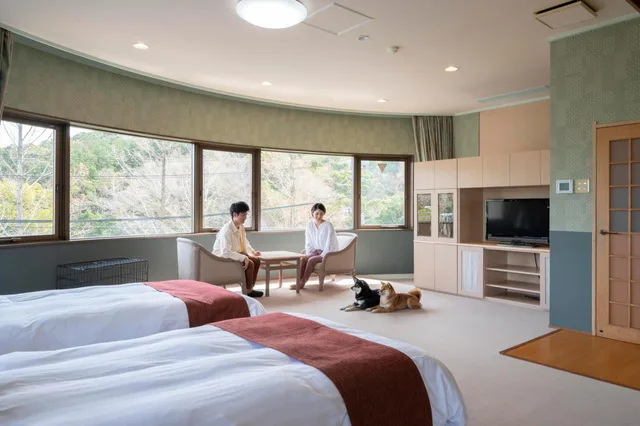 غرفة يابانية غربية ديلوكس، Hamanako Wanwan Paradise Hotel (Ex HAMANAKO GRAND HOTEL SAZANAMIKAN) 1/3