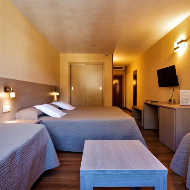 غرفة رباعية بسرير فردي، Panorama Hotel 8/10