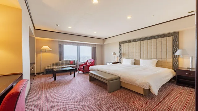 Standard, Double Bed, Night View, Corner، Okura Act City Hotel Hamamatsu 1/2