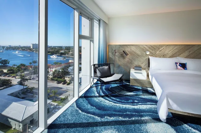 جناح بريميير بإطلالة على البحر بشرفة بغرفتي نوم، W Fort Lauderdale 2/4