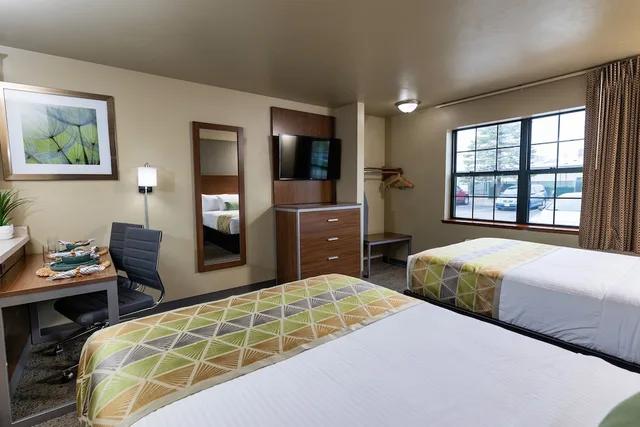جناح تنفيذي بسريرين مزدوجين، Extended Stay Airport 3/8