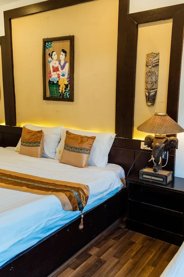 غرفة سوبيريور ثلاثية بسرير مزدوج وسرير فردي، Pai Residence Chiangmai Gate 2/3
