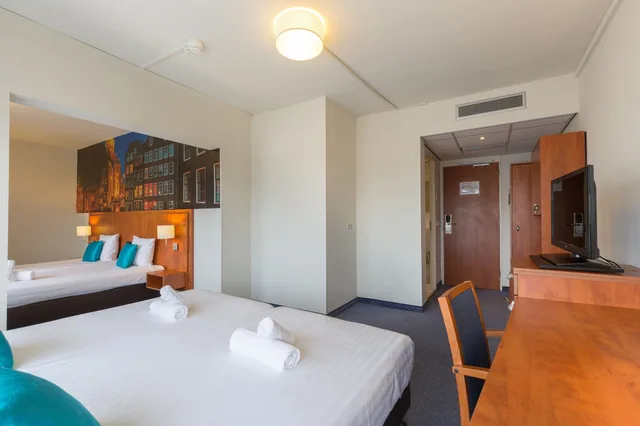 جناح عائلي بسريرين مزدوجين، Westlake Hotels Amsterdam 2/10