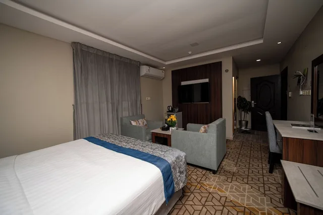 غرفة بسرير مزدوج أو سريرين منفصلين، سوات للشقق الفندقية(Swat Furnished Apartment) 2/10