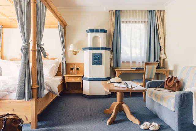 غرفة رومانسية بسرير مزدوج، Alpenpalace Luxury Hideaway & Spa Retreat 2/4