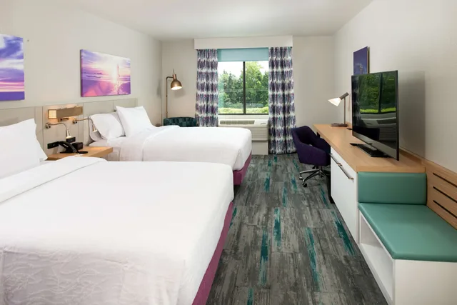 غرفة قياسية بسريرين كوين لذوي الإعاقة، Hilton Garden Inn Seattle Lynnwood 1/8