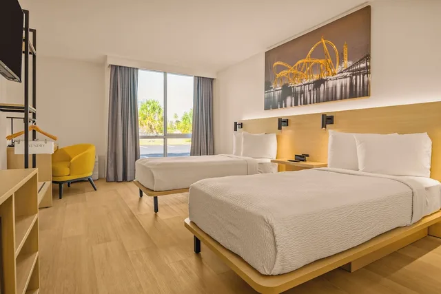 غرفة بسريرين منفصلين لذوي الإعاقة، B&B Hotel Orlando International Drive near Universal 1/6