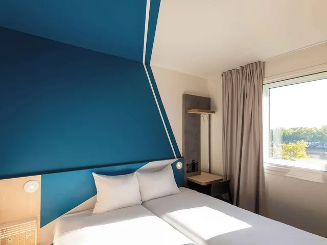 غرفة بسريرين منفصلين، Ibis Budget Lyon Confluence 4/10