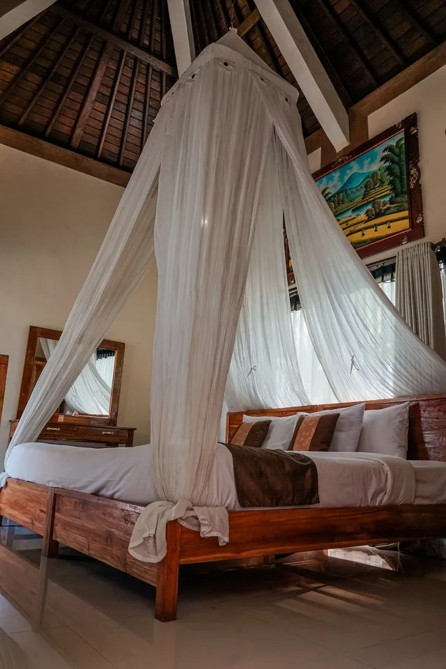 فيلا ديلوكس بسرير كينج بغرفة نوم واحدة، Villa Jj And Spa Ubud 9/10
