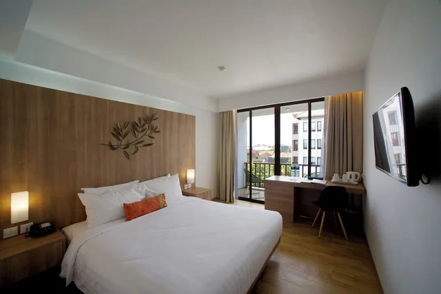 غرفة ديلوكس بسرير كوين، Grand Zuri Kuta Bali 2/2