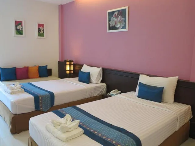 غرفة قياسية بسريرين منفصلين، City Park Hotel 1/2