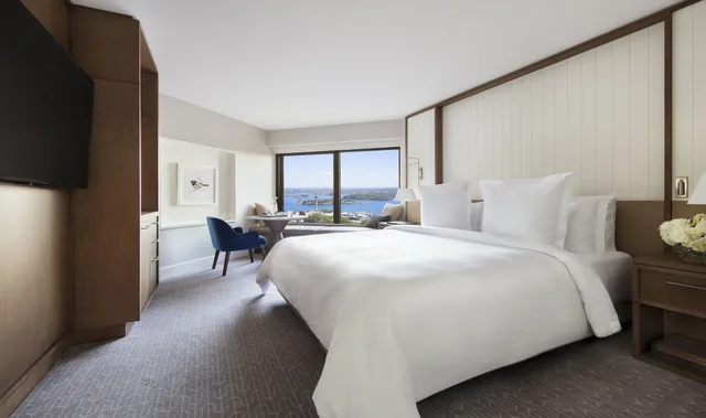 Deluxe, King Bed, Partial Harbour View، Four Seasons Hotel Sydney 1/7
