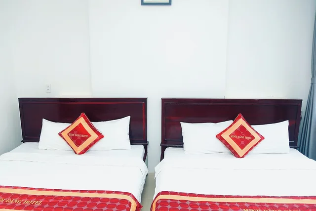 غرفة ديلوكس رباعية بسريرين كوين، Minh Dang Hotel 8/9