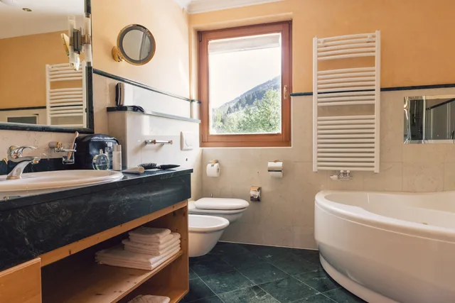 جناح بريميير بسرير كينج، Alpenpalace Luxury Hideaway & Spa Retreat 1/2