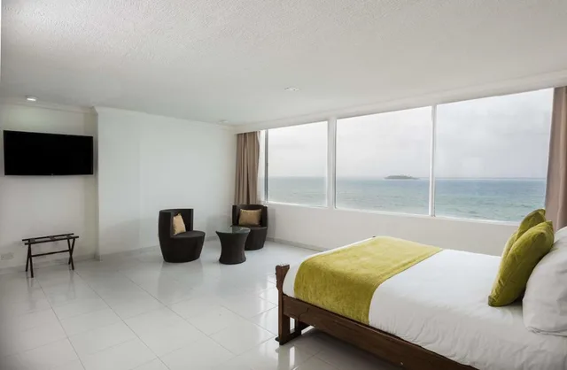 Room, King Bed, Ocean View, Hotel Calypso Beach 3/4