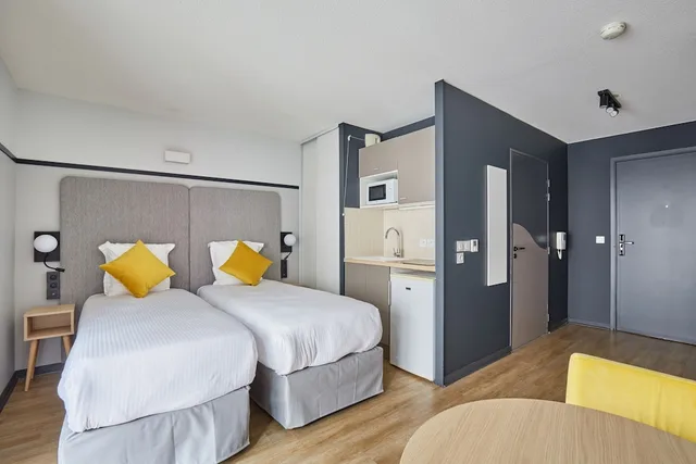 استوديو بسرير مزدوج، Appart'hotel Odalys City - Lyon Centre Confluence 7/10
