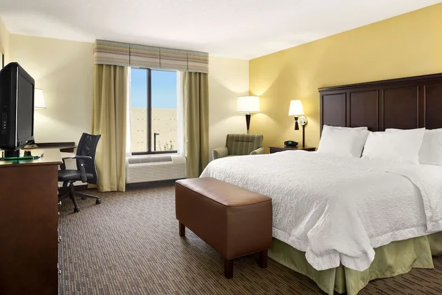جناح بسرير كينج مع أريكة لذوي الإعاقة، Hampton Inn Suites Birmingham 280 East Eagle Point 2/6