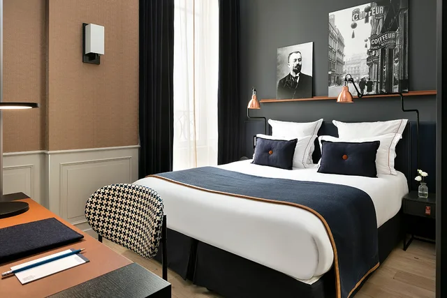 غرفة كلاسيكية بسرير مزدوج، Hotel Square Louvois 2/5