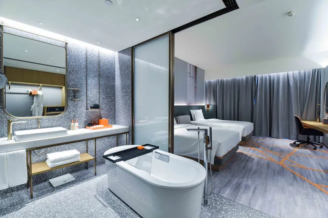 غرفة قياسية بسرير كينج، Crowne Plaza Beijing Badaling 3/3