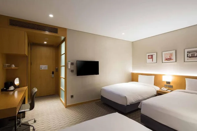 غرفة ديلوكس ثلاثية في طابق مرتفع، Sotetsu Hotels The Splaisir Seoul Dongdaemun 2/4