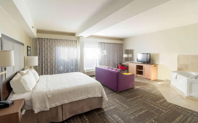 غرفة بسرير كينج بحوض جاكوزي، Hampton Inn Sevierville 1/10