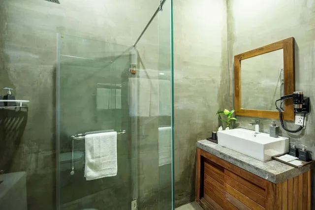 غرفة ديلوكس بسريرين منفصلين وسريرين كينج بشرفة، Won Residence & Spa 5/5