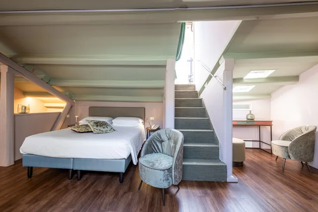 غرفة ديلوكس بسرير مزدوج مع أريكة، Campiello Hotel 3/5