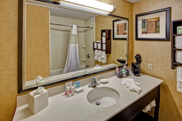 غرفة بسرير كينج مع أريكة، Hampton Inn Laurinburg 1/1