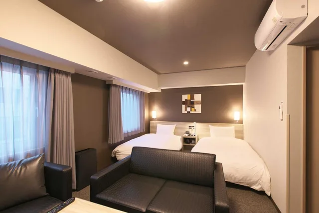 Space, Deluxe, Twin Beds، Hotel Route Inn Choshi Eki Nishi 1/5