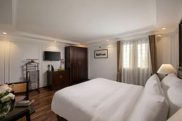 غرفة ديلوكس بسريرين منفصلين، Hong Ngoc Dynastie Hotel 3/8