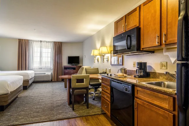 جناح بسريرين مزدوجين، Candlewood Suites Jacksonville East Merril Road 1/3