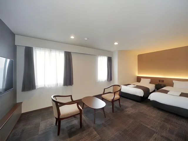 Superior, Twin Beds, Mountain View, Bathtub, New Wing, High Floor، Asahikawa Toyo Hotel 1/1