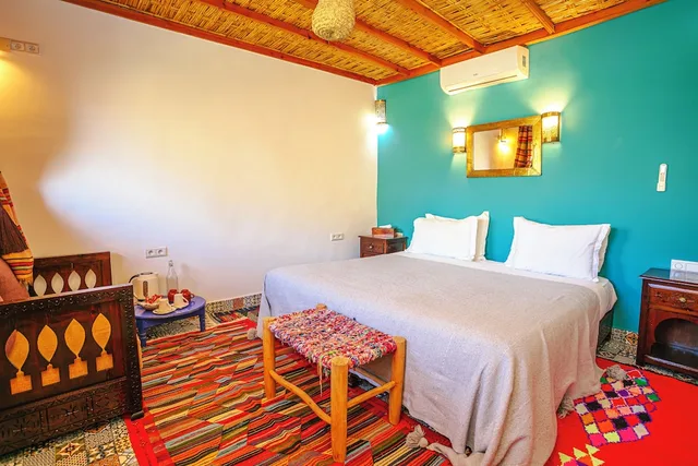 غرفة بانورامية بسرير مزدوج أو سريرين منفصلين بإطلالة على الجبل بغرفة نوم واحدة، RIAD ATLAS PRESTIGE 3/10