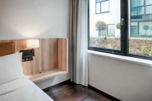 غرفة قياسية بسرير كينج بإطلالة على المدينة، AC Hotel by Marriott Bratislava Old Town (ex Austria Trend Hotel) 3/7
