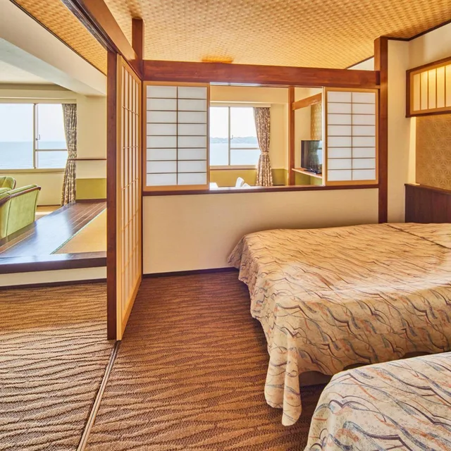 غرفة ديلوكس بسرير فردي، Katsuura Hotel Mikazuki 1/1