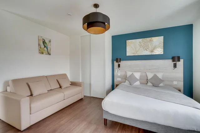 استوديو تنفيذي بشرفة، All Suites Appart Hotel Palaiseau - Massy TGV 7/8