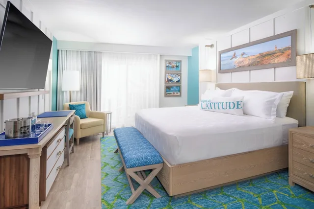 غرفة قياسية بسرير كينج، Margaritaville Resort Cape Cod 1/2