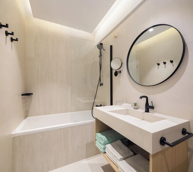 شقة بإطلالة على البحر بشرفة بغرفتي نوم، APARTHOTEL TAMARIS 7/9
