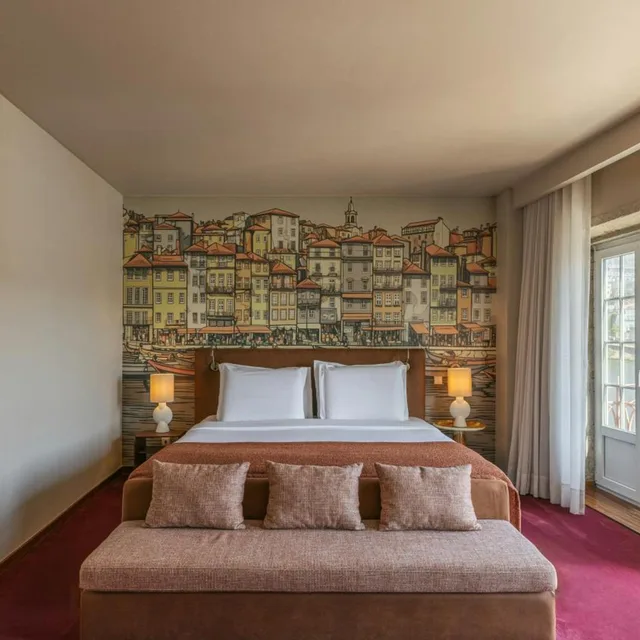 جناح ثلاثي غراند بإطلالة، Pestana Vintage Porto 2/9